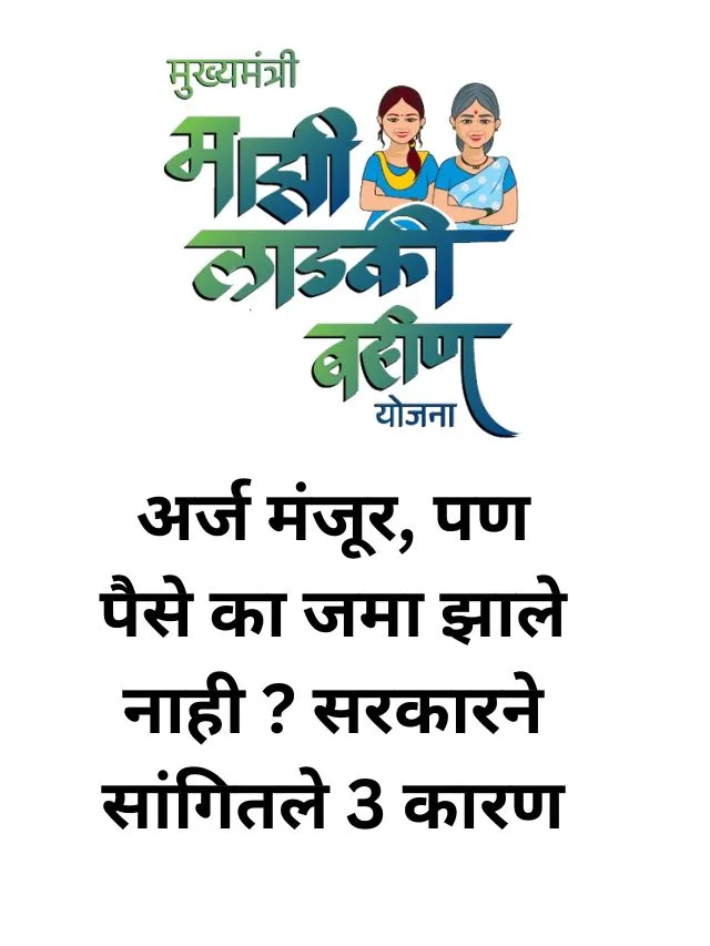 Majhi Ladki Bahin Yojana : अर्ज मंजूर, पण पैसे का जमा झाले नाही ?