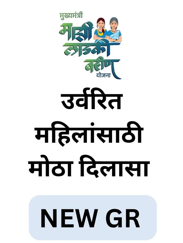 Ladki Bahin Yojana New GR : उर्वरित महिलांसाठी मोठा दिलासा